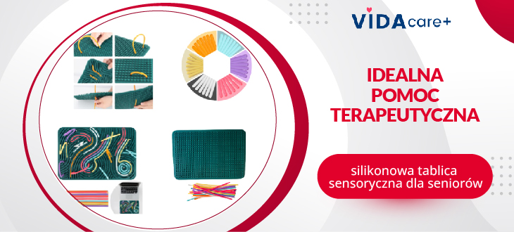 mata silikonowa dla seniora