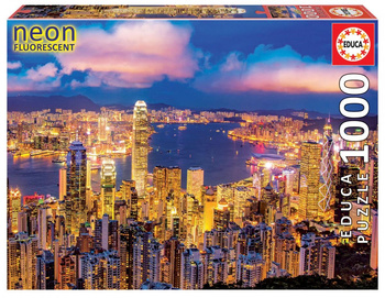 Puzzle 1000 elementów Hong Kong Skyline