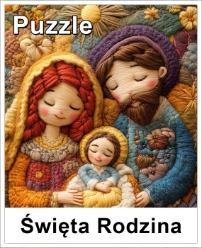 PUZZLE 60 elementów Święta Rodzina 4