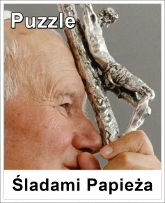 PUZZLE 60 elementów Śladami Papieża 3 Jan Paweł II