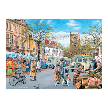 PUZZLE 35 ELEMENTÓW - JESIENNY TARG RELISH