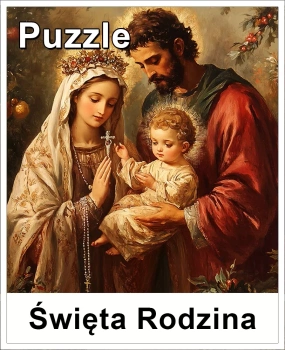 PUZZLE 60 elementów Święta Rodzina 3